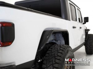 Jeep Gladiator JT Tube Fenders - Stealth Fighter - Rear Jeep Gladiator JT Tube Fenders - Stealth Fighter - Rear
